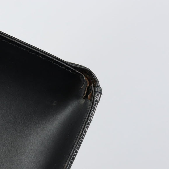 LOUIS VUITTON Epi Croisette PM Tote Bag Black M52492 LV Auth gh933