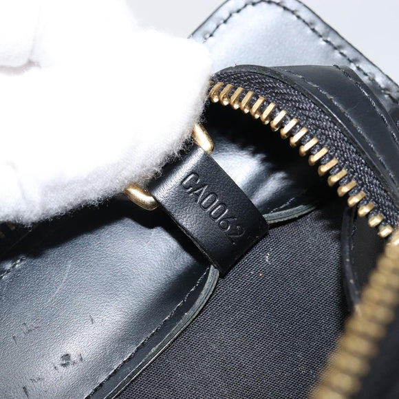 LOUIS VUITTON Epi Croisette PM Tote Bag Black M52492 LV Auth gh933