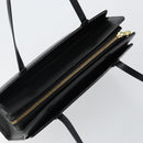 LOUIS VUITTON Epi Croisette PM Tote Bag Black M52492 LV Auth gh933-6