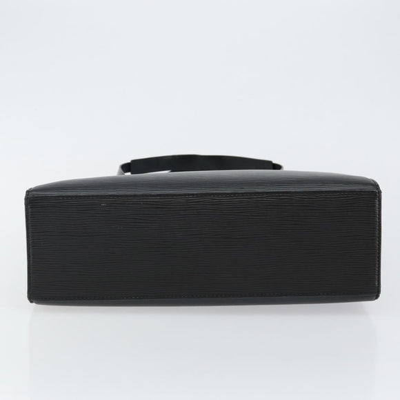 LOUIS VUITTON Epi Croisette PM Tote Bag Black M52492 LV Auth gh933