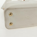 LOUIS VUITTON Capusine BB Bag Taurillon Leather 2way White M55832 LV Auth gh935V-18