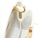 LOUIS VUITTON Capusine BB Bag Taurillon Leather 2way White M55832 LV Auth gh935V-30