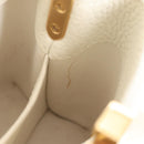 LOUIS VUITTON Capusine BB Bag Taurillon Leather 2way White M55832 LV Auth gh935V-10