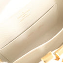 LOUIS VUITTON Capusine BB Bag Taurillon Leather 2way White M55832 LV Auth gh935V-31