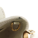 LOUIS VUITTON Capusine BB Bag Taurillon Leather 2way White M55832 LV Auth gh935V-11