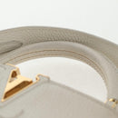 LOUIS VUITTON Capusine BB Bag Taurillon Leather 2way White M55832 LV Auth gh935V-15