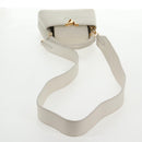 LOUIS VUITTON Capusine BB Bag Taurillon Leather 2way White M55832 LV Auth gh935V-7