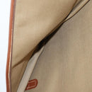 GUCCI Micro GG Supreme Garment Cover PVC Beige Gold Auth gh944-19