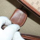 GUCCI Micro GG Supreme Garment Cover PVC Beige Gold Auth gh944-24