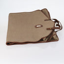 GUCCI Micro GG Supreme Garment Cover PVC Beige Gold Auth gh944-4