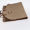 GUCCI Micro GG Supreme Garment Cover PVC Beige Gold Auth gh944-5