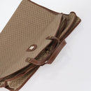 GUCCI Micro GG Supreme Garment Cover PVC Beige Gold Auth gh944-6