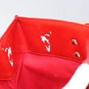 LOUIS VUITTON Monogram Vernis Reade MM Hand Bag Red Rouge M91086 LV Auth gh948-20