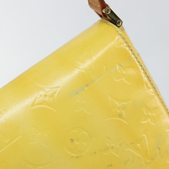 LOUIS VUITTON Monogram Vernis Thompson Street Bag Gris M91008 LV Auth gh949