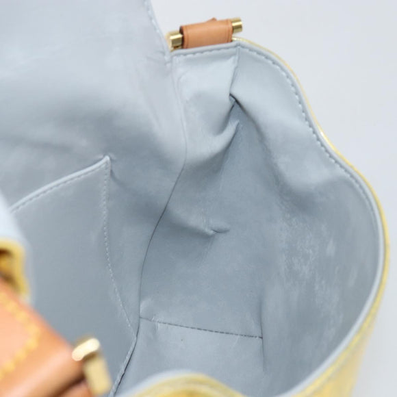 LOUIS VUITTON Monogram Vernis Thompson Street Bag Gris M91008 LV Auth gh949