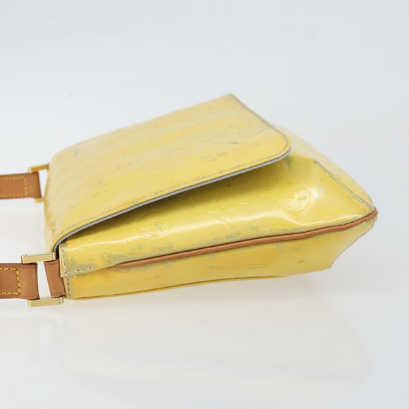 LOUIS VUITTON Monogram Vernis Thompson Street Bag Gris M91008 LV Auth gh949