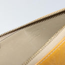 LOUIS VUITTON Monogram Vernis Lexington Pouch Beige M91010 LV Auth gh950-18