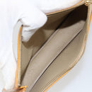 LOUIS VUITTON Monogram Vernis Lexington Pouch Beige M91010 LV Auth gh950-11