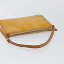 LOUIS VUITTON Monogram Vernis Lexington Pouch Beige M91010 LV Auth gh950-7