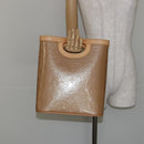 LOUIS VUITTON Vernis Stillwood Vertical Hand Bag Noisette M91364 LV Auth gh952-20
