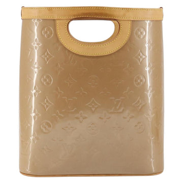 LOUIS VUITTON Vernis Stillwood Vertical Hand Bag Noisette M91364 LV Auth gh952 - 0