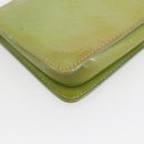 LOUIS VUITTON Monogram Vernis Lexington Pouch Baby Blue M91011 LV Auth gh953-16