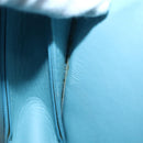 LOUIS VUITTON Monogram Vernis Lexington Pouch Baby Blue M91011 LV Auth gh953-12