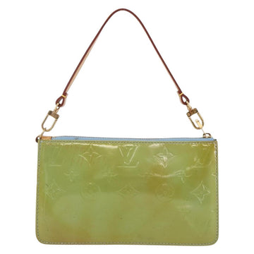 LOUIS VUITTON Monogram Vernis Lexington Pouch Baby Blue M91011 LV Auth gh953 - 0