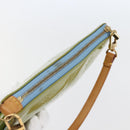 LOUIS VUITTON Monogram Vernis Lexington Pouch Baby Blue M91011 LV Auth gh953-6