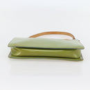 LOUIS VUITTON Monogram Vernis Lexington Pouch Baby Blue M91011 LV Auth gh953-5