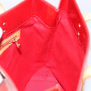 LOUIS VUITTON Monogram Vernis Reade MM Hand Bag Red Rouge M91086 LV Auth gh954-19