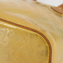 LOUIS VUITTON Monogram Vernis Houston Hand Bag Gris M91053 LV Auth gh955-9