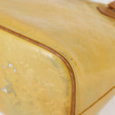 LOUIS VUITTON Monogram Vernis Houston Hand Bag Gris M91053 LV Auth gh955-16