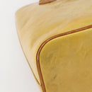 LOUIS VUITTON Monogram Vernis Houston Hand Bag Gris M91053 LV Auth gh955-17