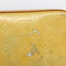 LOUIS VUITTON Monogram Vernis Houston Hand Bag Gris M91053 LV Auth gh955-6