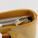 LOUIS VUITTON Monogram Vernis Houston Hand Bag Gris M91053 LV Auth gh955-18