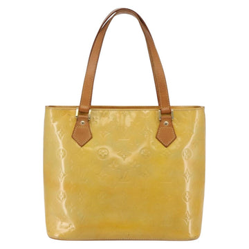 LOUIS VUITTON Monogram Vernis Houston Hand Bag Gris M91053 LV Auth gh955 - 0