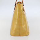 LOUIS VUITTON Monogram Vernis Houston Hand Bag Gris M91053 LV Auth gh955-3