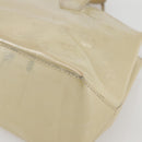 LOUIS VUITTON Monogram Vernis Wilshire PM Hand Bag Broncorail M91452 Auth gh956-15