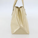 LOUIS VUITTON Monogram Vernis Wilshire PM Hand Bag Broncorail M91452 Auth gh956-3