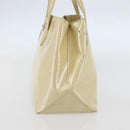 LOUIS VUITTON Monogram Vernis Wilshire PM Hand Bag Broncorail M91452 Auth gh956-4