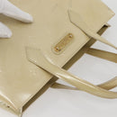 LOUIS VUITTON Monogram Vernis Wilshire PM Hand Bag Broncorail M91452 Auth gh956-6