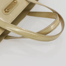 LOUIS VUITTON Monogram Vernis Wilshire PM Hand Bag Broncorail M91452 Auth gh956-7