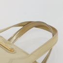 LOUIS VUITTON Monogram Vernis Wilshire PM Hand Bag Broncorail M91452 Auth gh956-8