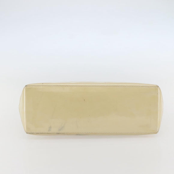 LOUIS VUITTON Monogram Vernis Wilshire PM Hand Bag Broncorail M91452 Auth gh956