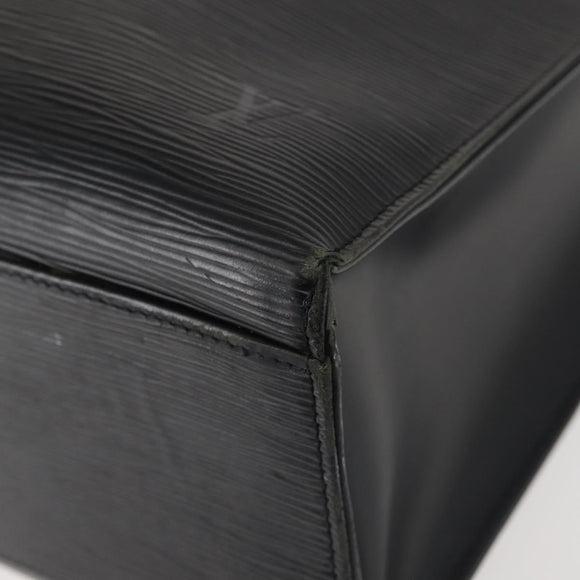 LOUIS VUITTON Epi Gemeaux Tote Bag Black M52452 LV Auth gh958