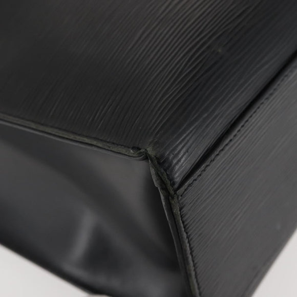 LOUIS VUITTON Epi Gemeaux Tote Bag Black M52452 LV Auth gh958