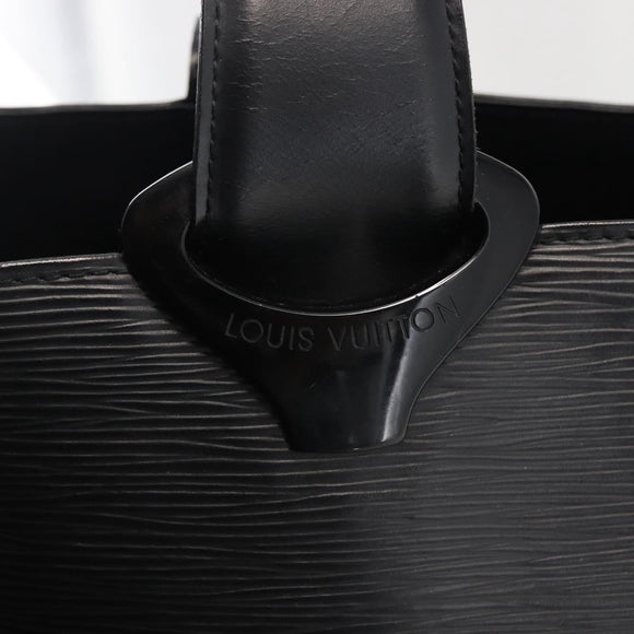 LOUIS VUITTON Epi Gemeaux Tote Bag Black M52452 LV Auth gh958
