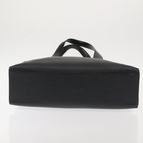 LOUIS VUITTON Epi Gemeaux Tote Bag Black M52452 LV Auth gh958