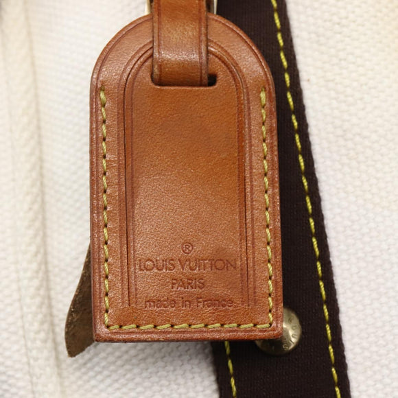 LOUIS VUITTON Cabas MM Antigua Tote Bag Brown Beige M40036 LV Auth gh961